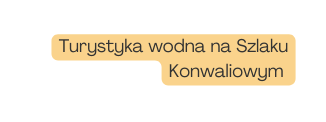 Turystyka wodna na Szlaku Konwaliowym